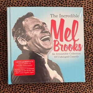 DVD/CD "The Incredible Mel Brooks/An Irresistible Collection of Unhinged Comedy"